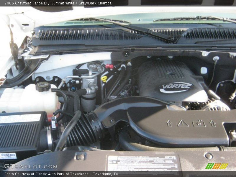Summit White / Gray/Dark Charcoal 2006 Chevrolet Tahoe LT