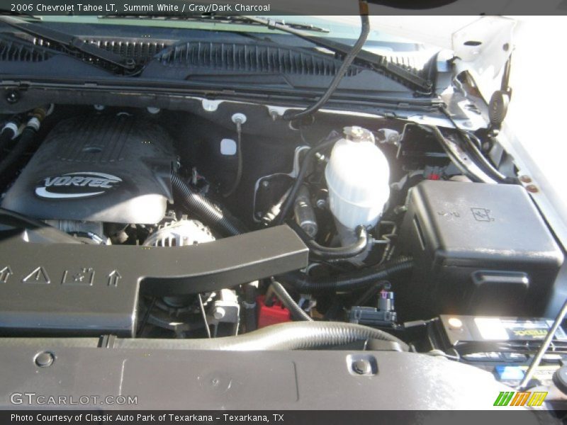 Summit White / Gray/Dark Charcoal 2006 Chevrolet Tahoe LT