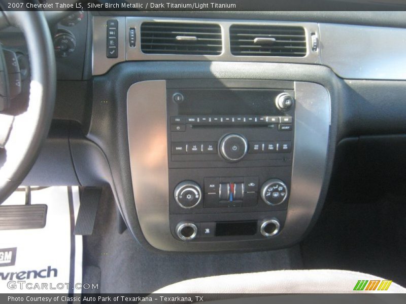 Silver Birch Metallic / Dark Titanium/Light Titanium 2007 Chevrolet Tahoe LS