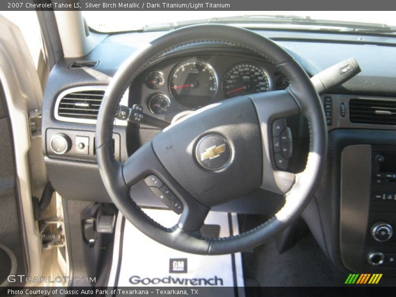 Silver Birch Metallic / Dark Titanium/Light Titanium 2007 Chevrolet Tahoe LS