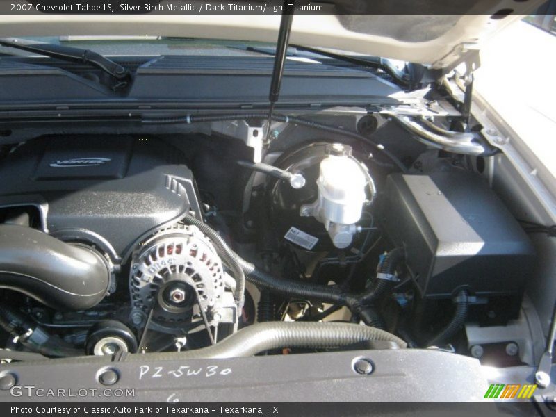 Silver Birch Metallic / Dark Titanium/Light Titanium 2007 Chevrolet Tahoe LS