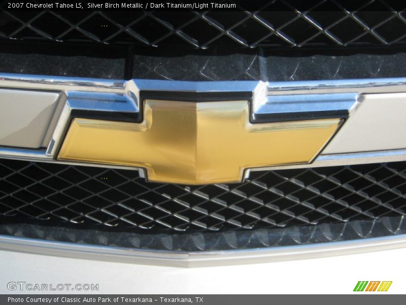 Silver Birch Metallic / Dark Titanium/Light Titanium 2007 Chevrolet Tahoe LS