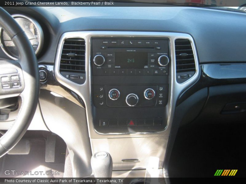Blackberry Pearl / Black 2011 Jeep Grand Cherokee Laredo