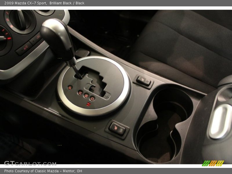 Brilliant Black / Black 2009 Mazda CX-7 Sport