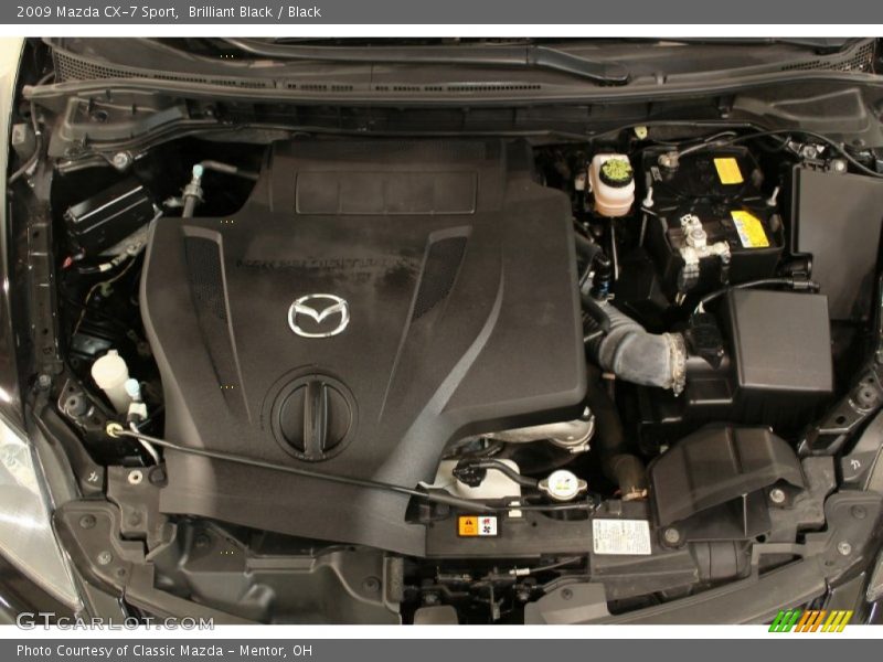 Brilliant Black / Black 2009 Mazda CX-7 Sport