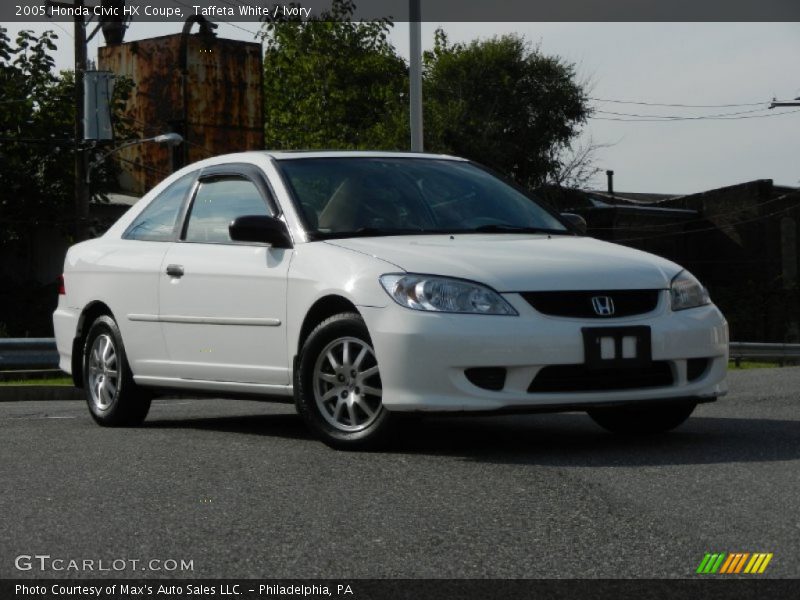 Taffeta White / Ivory 2005 Honda Civic HX Coupe