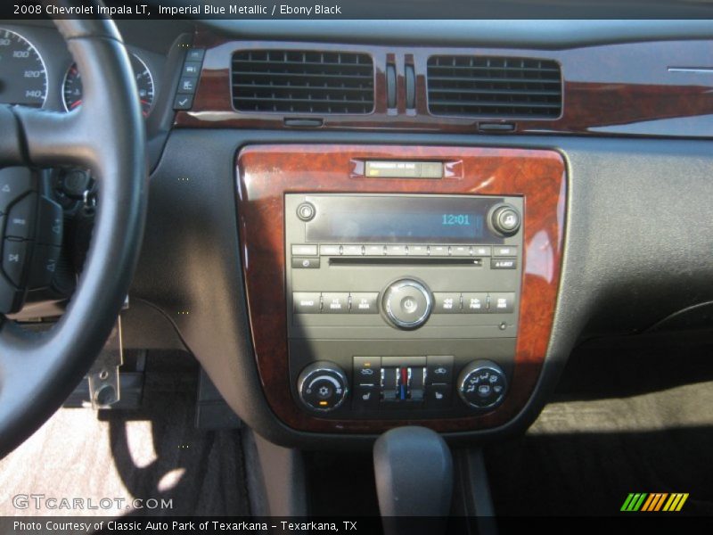Imperial Blue Metallic / Ebony Black 2008 Chevrolet Impala LT