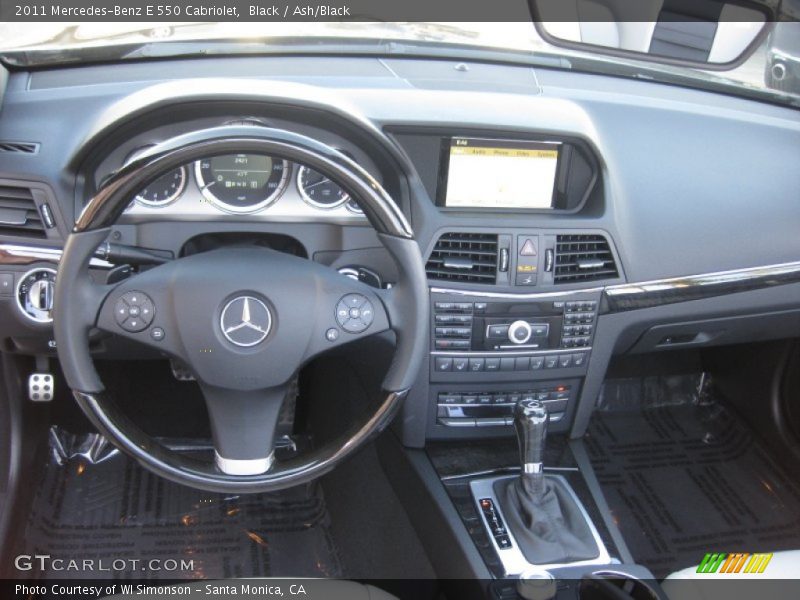 Black / Ash/Black 2011 Mercedes-Benz E 550 Cabriolet