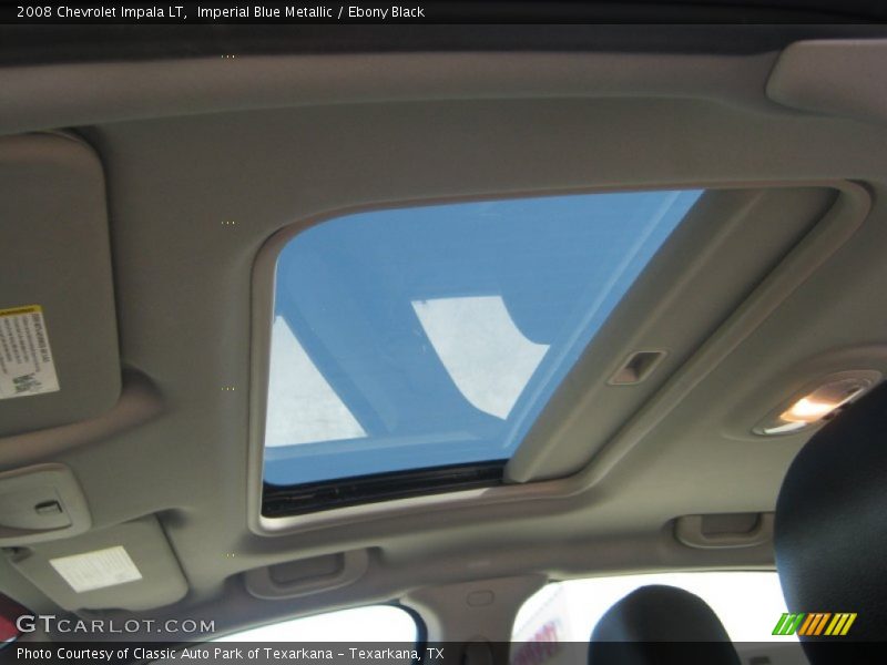 Imperial Blue Metallic / Ebony Black 2008 Chevrolet Impala LT