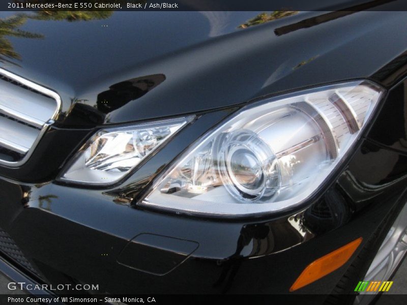 Black / Ash/Black 2011 Mercedes-Benz E 550 Cabriolet