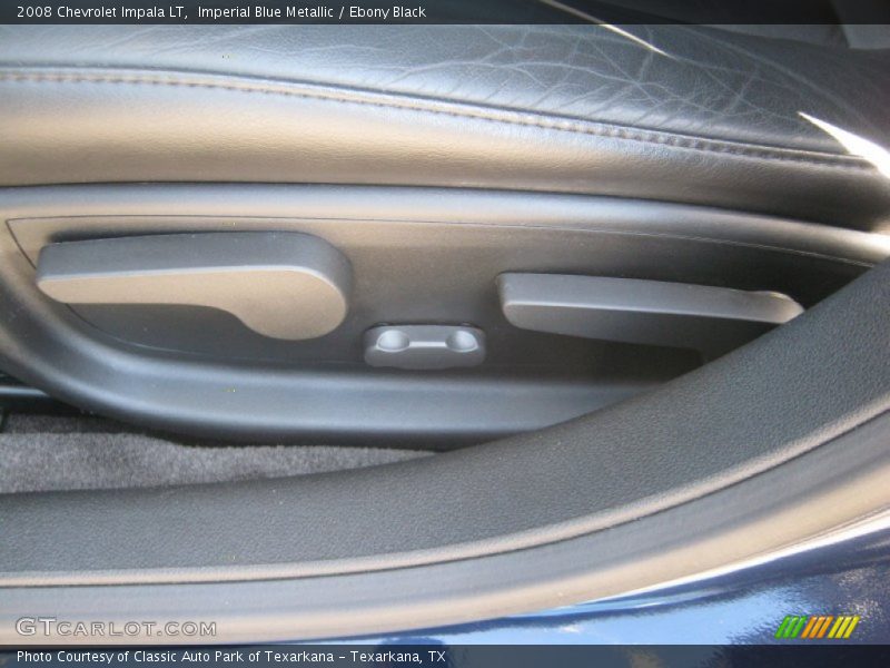 Imperial Blue Metallic / Ebony Black 2008 Chevrolet Impala LT