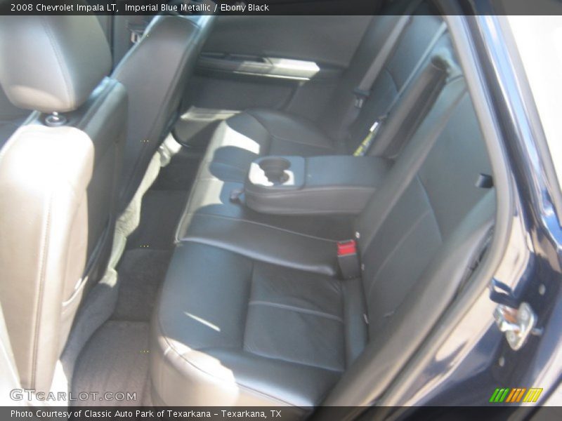 Imperial Blue Metallic / Ebony Black 2008 Chevrolet Impala LT