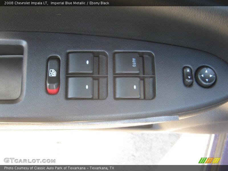 Imperial Blue Metallic / Ebony Black 2008 Chevrolet Impala LT