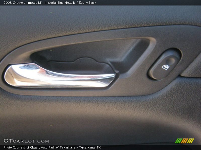 Imperial Blue Metallic / Ebony Black 2008 Chevrolet Impala LT