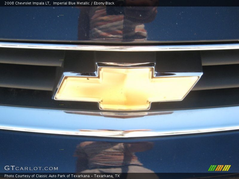 Imperial Blue Metallic / Ebony Black 2008 Chevrolet Impala LT