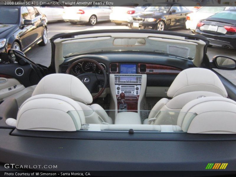  2008 SC 430 Convertible Ecru Interior