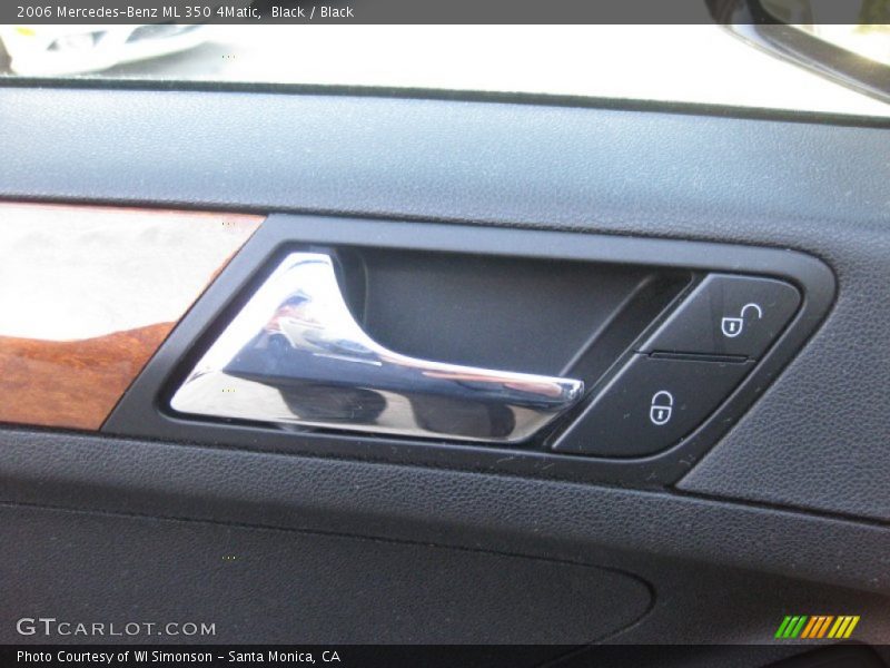 Black / Black 2006 Mercedes-Benz ML 350 4Matic