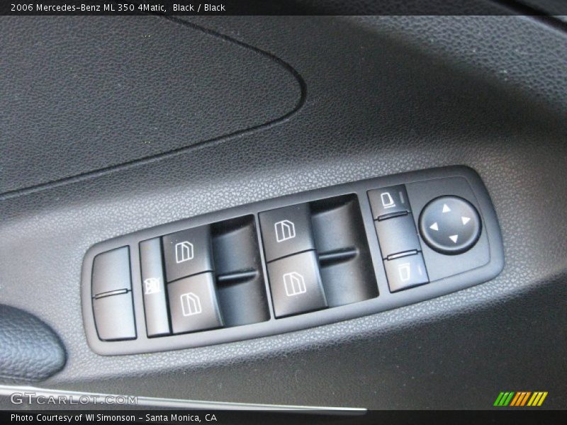 Black / Black 2006 Mercedes-Benz ML 350 4Matic
