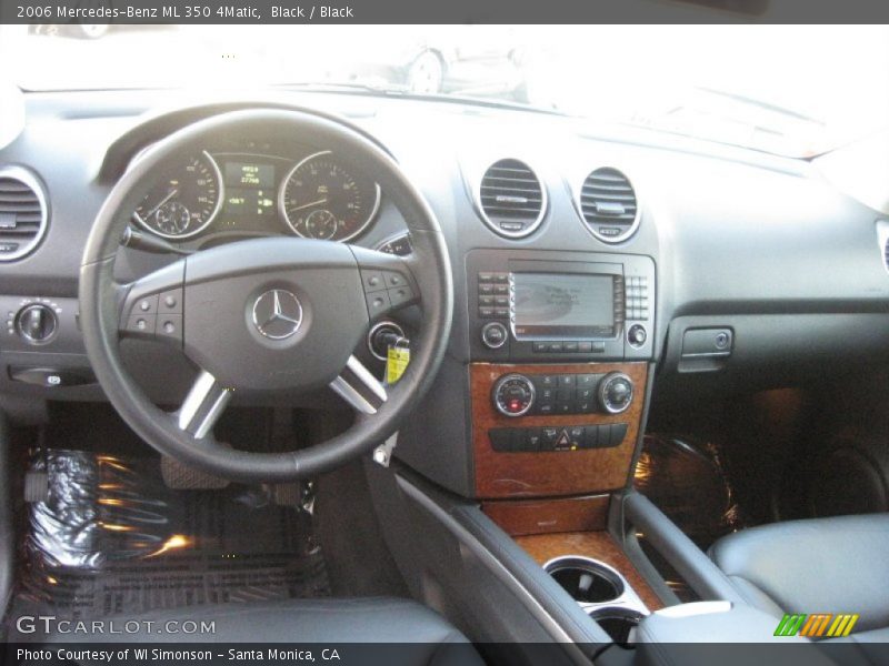 Black / Black 2006 Mercedes-Benz ML 350 4Matic
