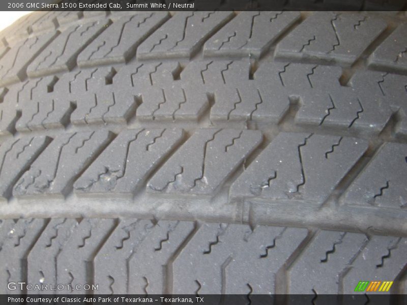 Summit White / Neutral 2006 GMC Sierra 1500 Extended Cab