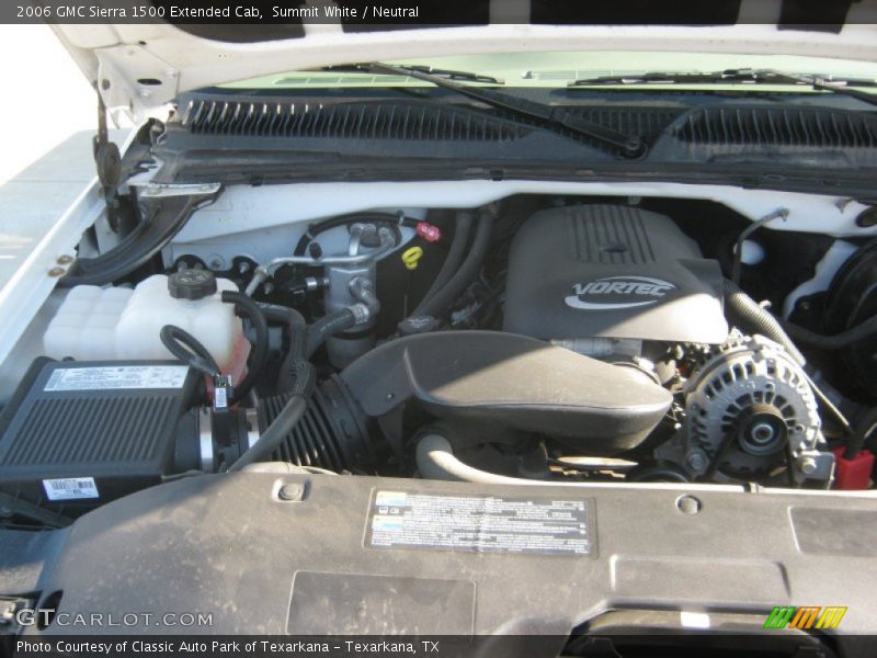 Summit White / Neutral 2006 GMC Sierra 1500 Extended Cab