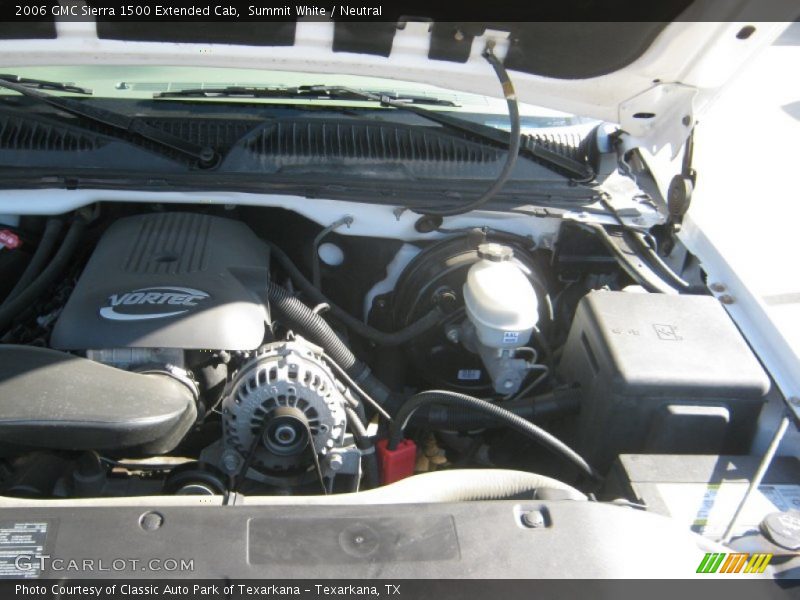 Summit White / Neutral 2006 GMC Sierra 1500 Extended Cab