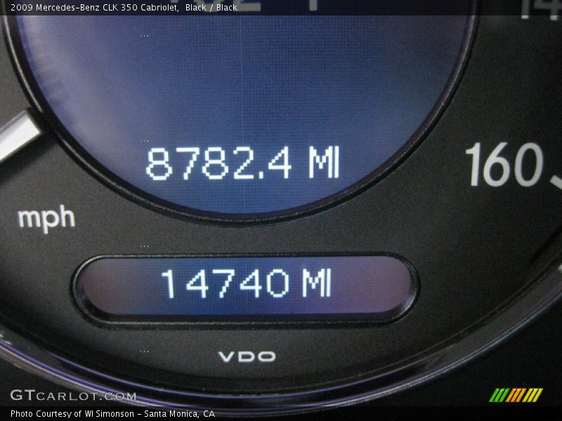 Black / Black 2009 Mercedes-Benz CLK 350 Cabriolet