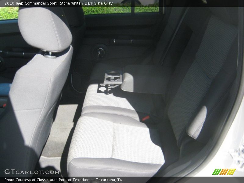 Stone White / Dark Slate Gray 2010 Jeep Commander Sport