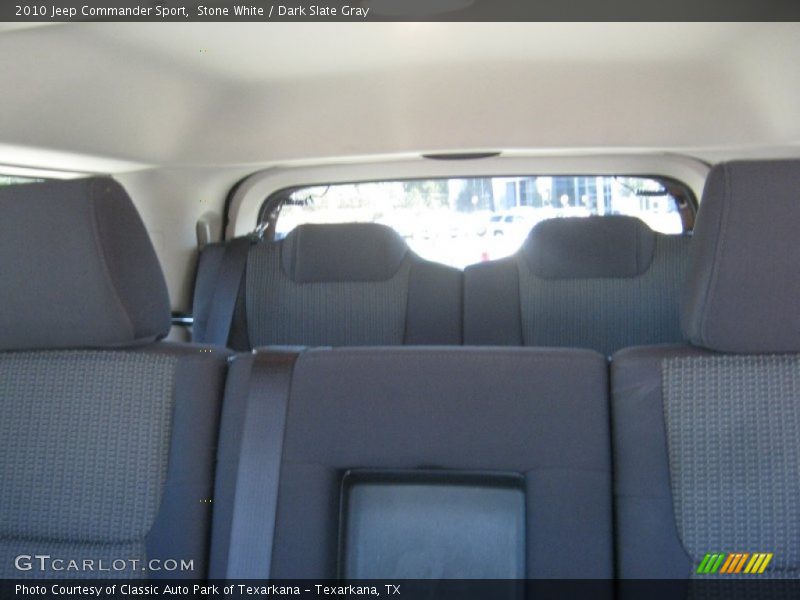 Stone White / Dark Slate Gray 2010 Jeep Commander Sport