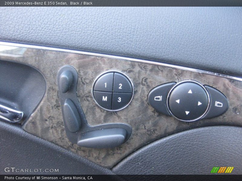 Black / Black 2009 Mercedes-Benz E 350 Sedan