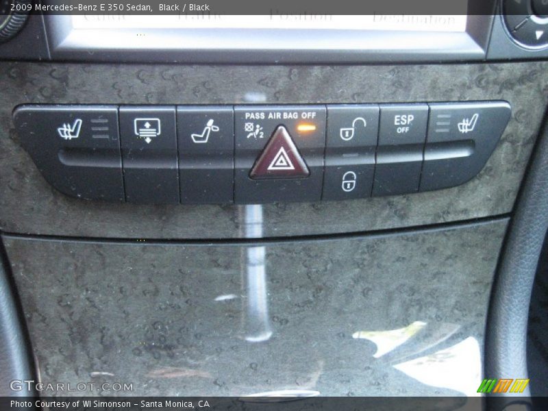 Black / Black 2009 Mercedes-Benz E 350 Sedan