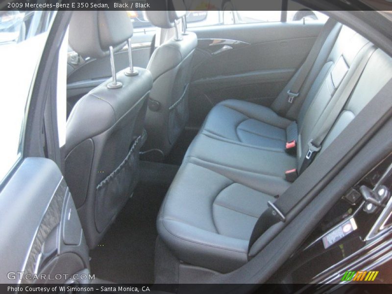 Black / Black 2009 Mercedes-Benz E 350 Sedan