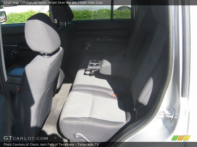 Bright Silver Metallic / Dark Slate Gray 2010 Jeep Commander Sport