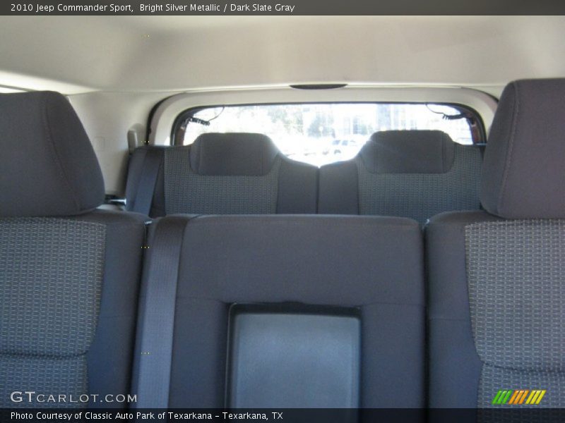 Bright Silver Metallic / Dark Slate Gray 2010 Jeep Commander Sport