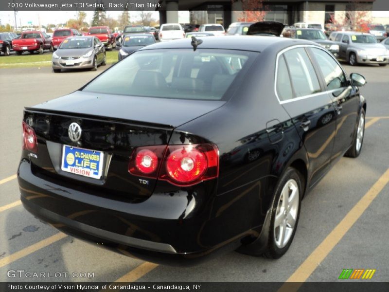 Black / Titan Black 2010 Volkswagen Jetta TDI Sedan