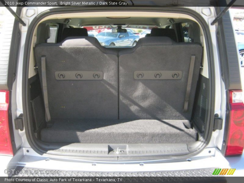 Bright Silver Metallic / Dark Slate Gray 2010 Jeep Commander Sport