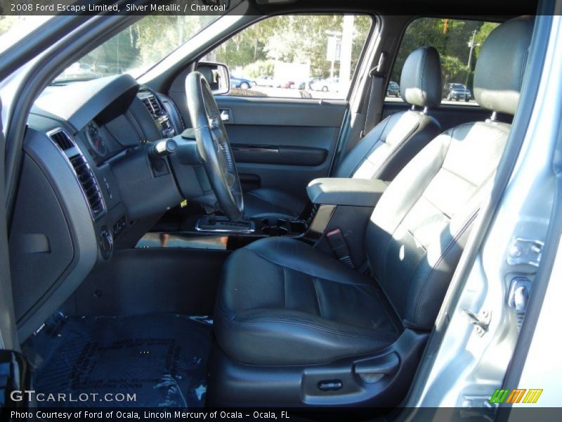 Silver Metallic / Charcoal 2008 Ford Escape Limited
