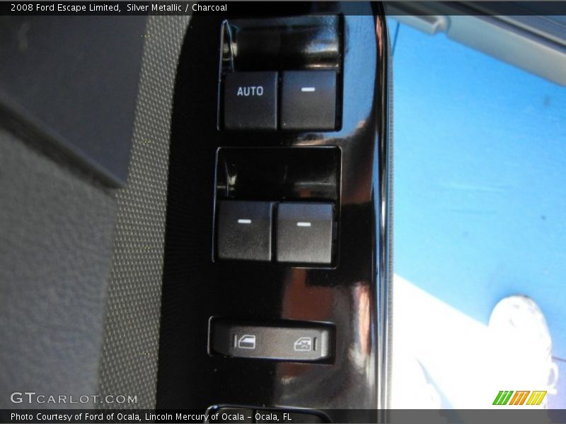 Silver Metallic / Charcoal 2008 Ford Escape Limited