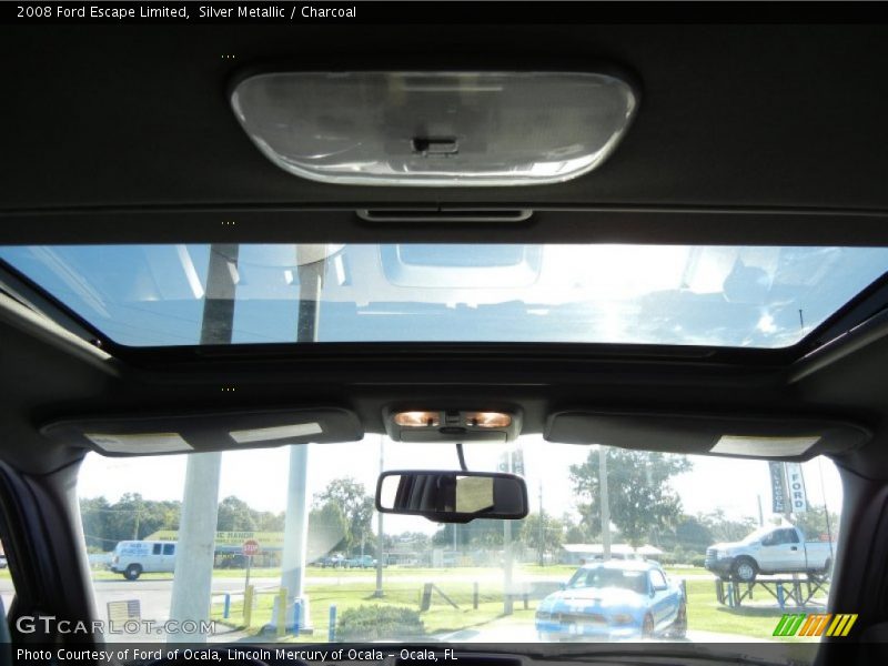 Silver Metallic / Charcoal 2008 Ford Escape Limited