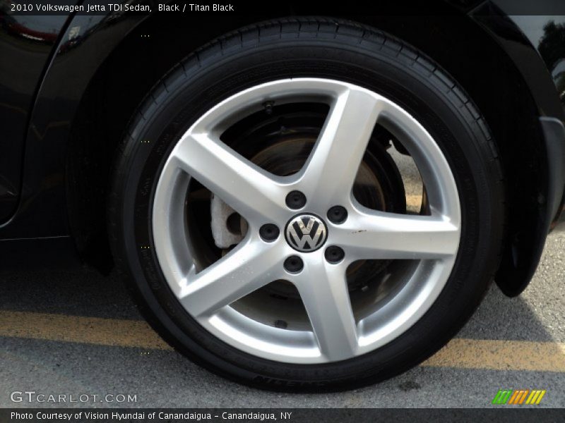 Black / Titan Black 2010 Volkswagen Jetta TDI Sedan