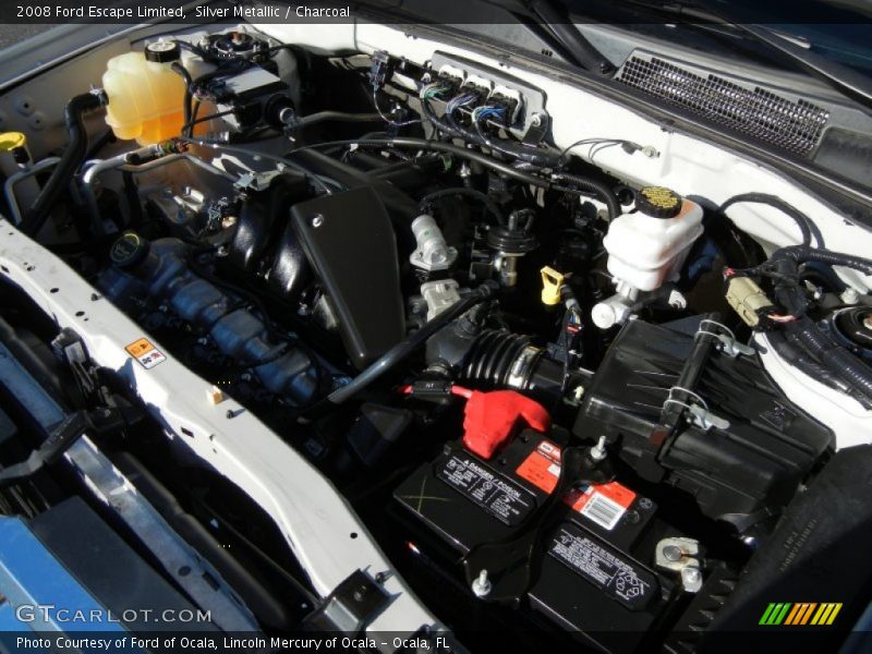 Silver Metallic / Charcoal 2008 Ford Escape Limited