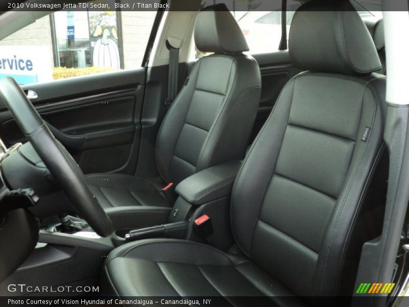 Black / Titan Black 2010 Volkswagen Jetta TDI Sedan