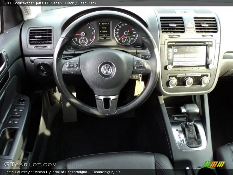 Black / Titan Black 2010 Volkswagen Jetta TDI Sedan