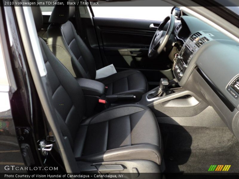 Black / Titan Black 2010 Volkswagen Jetta TDI Sedan