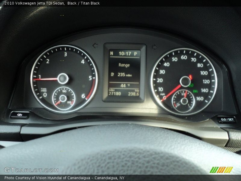 Black / Titan Black 2010 Volkswagen Jetta TDI Sedan