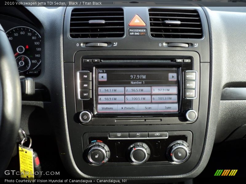Black / Titan Black 2010 Volkswagen Jetta TDI Sedan