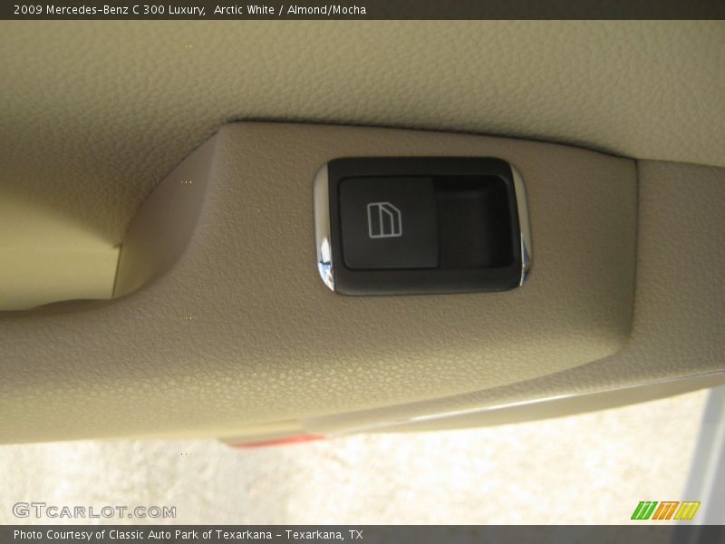 Arctic White / Almond/Mocha 2009 Mercedes-Benz C 300 Luxury