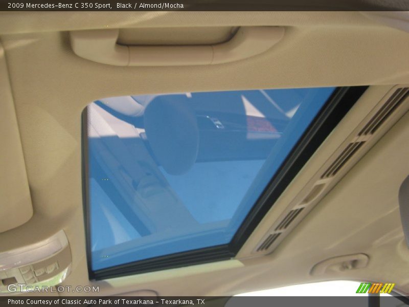 Black / Almond/Mocha 2009 Mercedes-Benz C 350 Sport