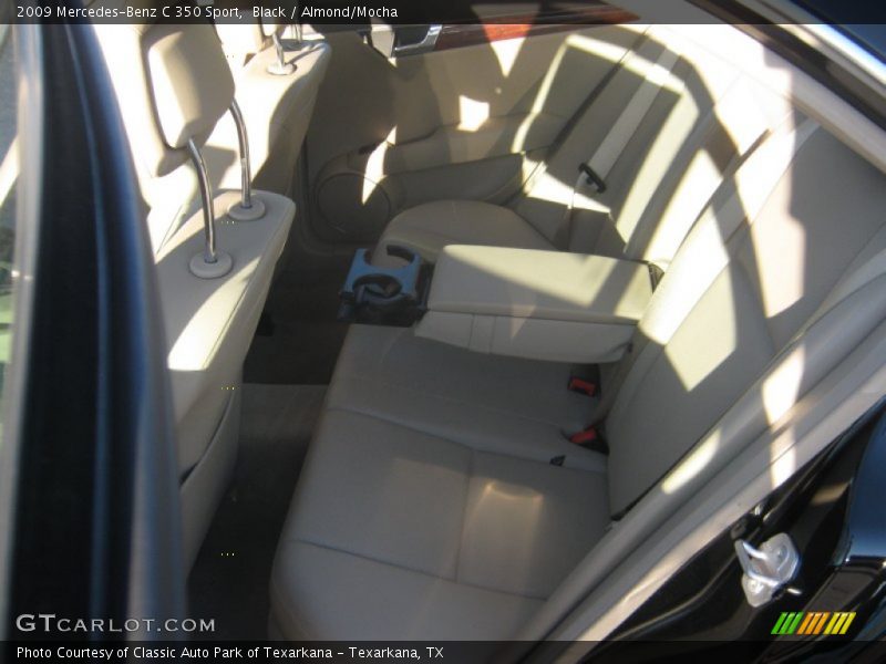 Black / Almond/Mocha 2009 Mercedes-Benz C 350 Sport