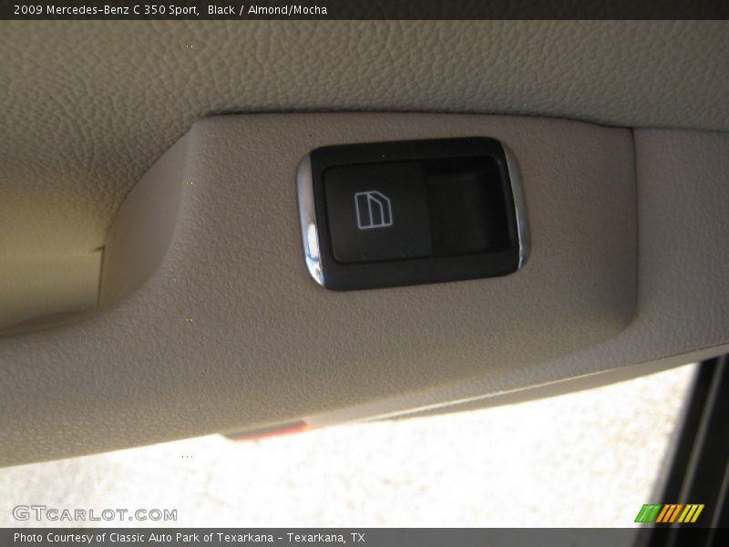 Black / Almond/Mocha 2009 Mercedes-Benz C 350 Sport
